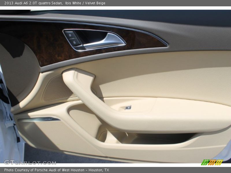 Ibis White / Velvet Beige 2013 Audi A6 2.0T quattro Sedan