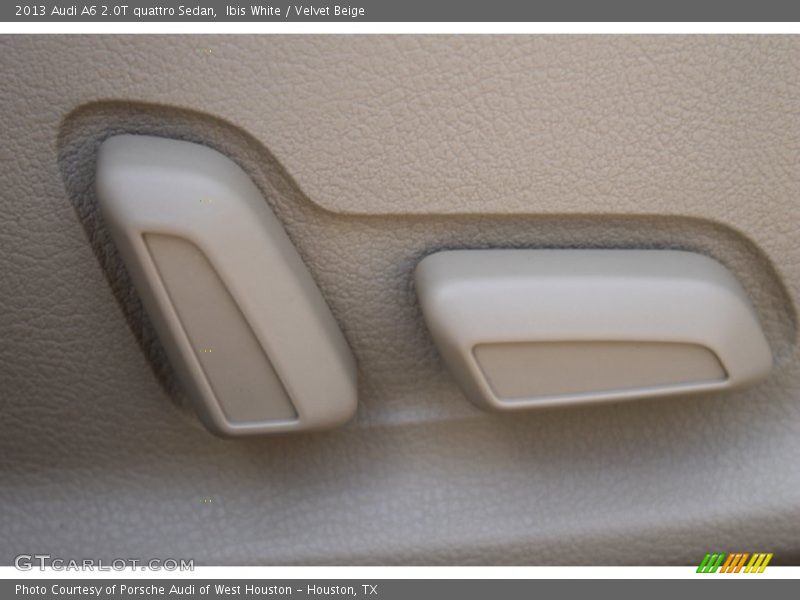 Ibis White / Velvet Beige 2013 Audi A6 2.0T quattro Sedan