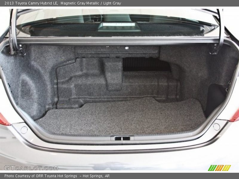 Magnetic Gray Metallic / Light Gray 2013 Toyota Camry Hybrid LE