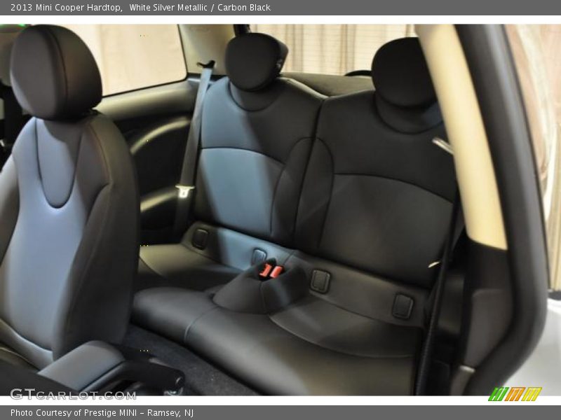 White Silver Metallic / Carbon Black 2013 Mini Cooper Hardtop