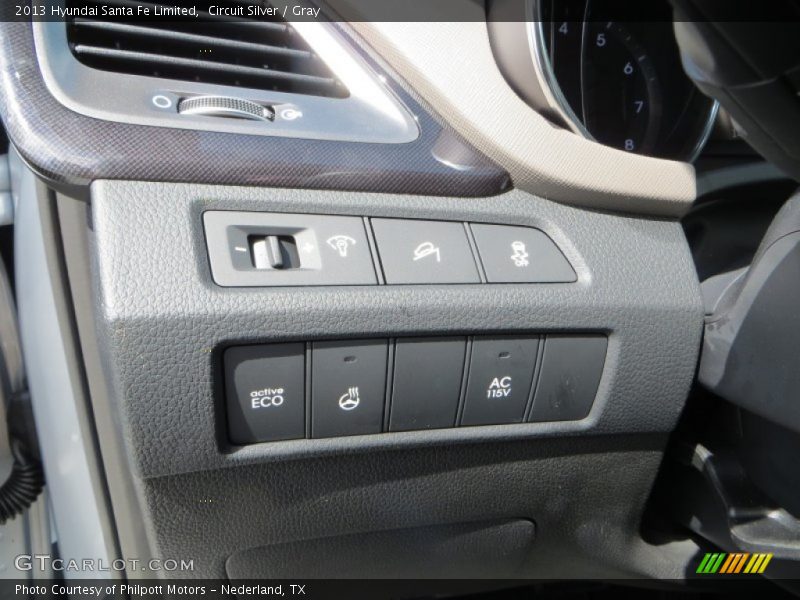 Circuit Silver / Gray 2013 Hyundai Santa Fe Limited