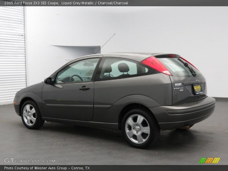 Liquid Grey Metallic / Charcoal/Charcoal 2005 Ford Focus ZX3 SES Coupe