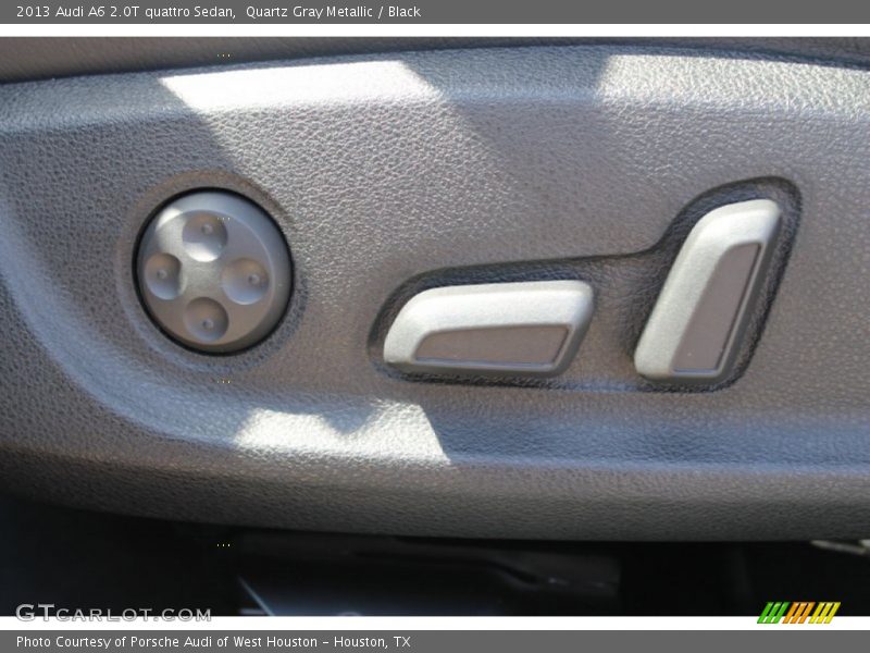 Quartz Gray Metallic / Black 2013 Audi A6 2.0T quattro Sedan