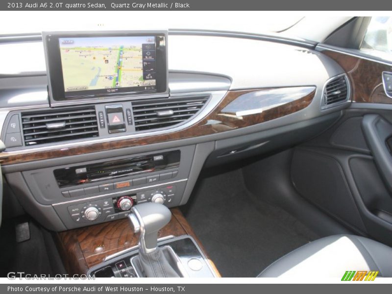 Quartz Gray Metallic / Black 2013 Audi A6 2.0T quattro Sedan