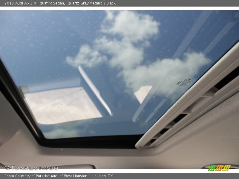 Quartz Gray Metallic / Black 2013 Audi A6 2.0T quattro Sedan
