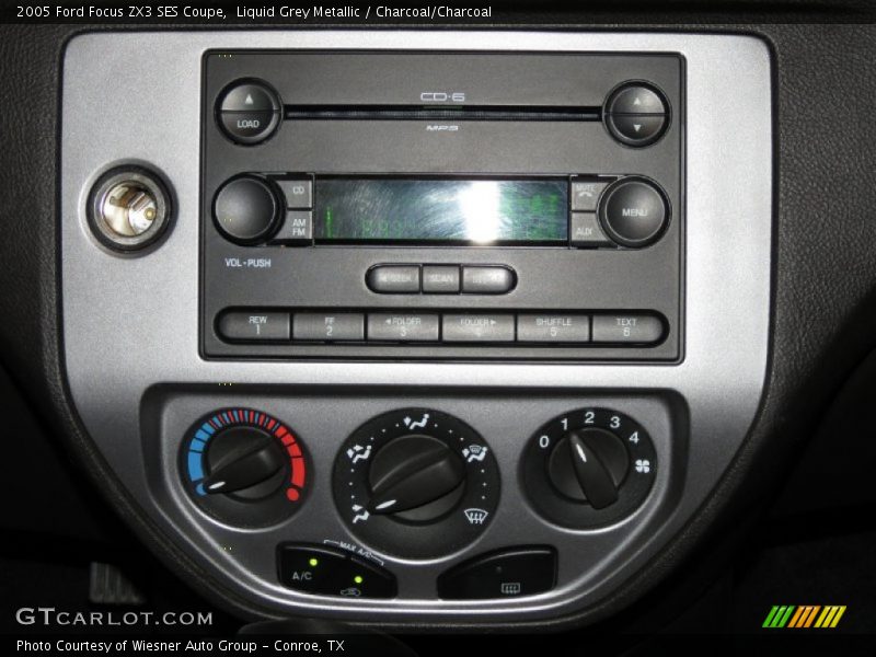 Controls of 2005 Focus ZX3 SES Coupe
