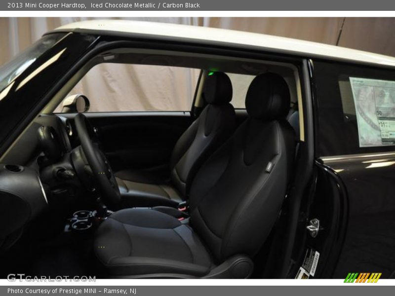 Iced Chocolate Metallic / Carbon Black 2013 Mini Cooper Hardtop