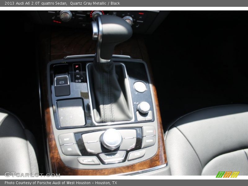 Quartz Gray Metallic / Black 2013 Audi A6 2.0T quattro Sedan