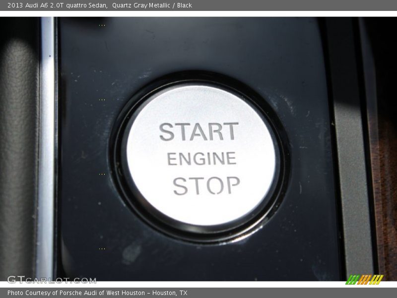 Quartz Gray Metallic / Black 2013 Audi A6 2.0T quattro Sedan