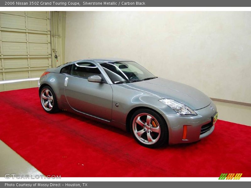 Silverstone Metallic / Carbon Black 2006 Nissan 350Z Grand Touring Coupe