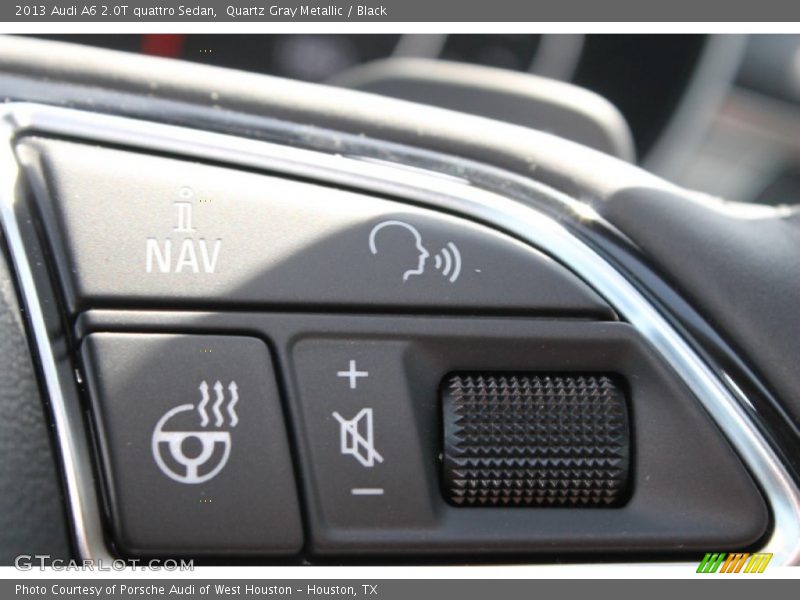 Quartz Gray Metallic / Black 2013 Audi A6 2.0T quattro Sedan