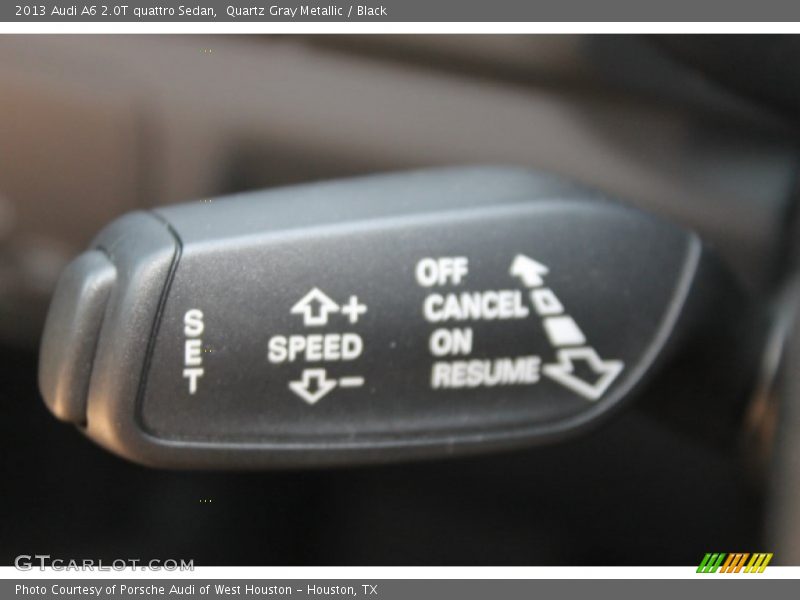Quartz Gray Metallic / Black 2013 Audi A6 2.0T quattro Sedan