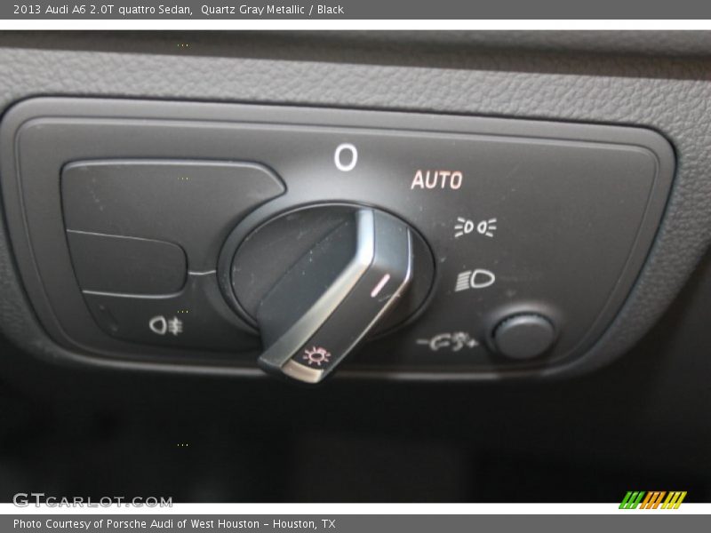 Quartz Gray Metallic / Black 2013 Audi A6 2.0T quattro Sedan
