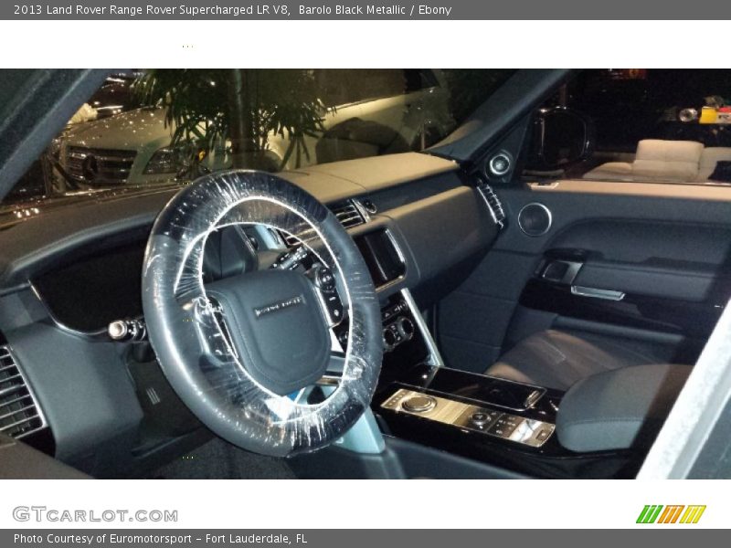 Barolo Black Metallic / Ebony 2013 Land Rover Range Rover Supercharged LR V8