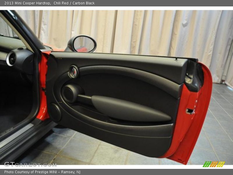 Chili Red / Carbon Black 2013 Mini Cooper Hardtop