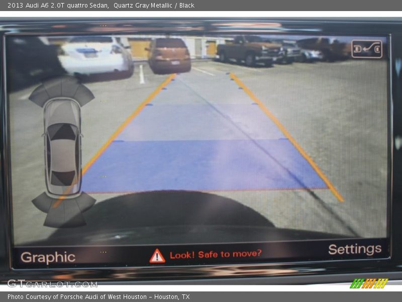 Quartz Gray Metallic / Black 2013 Audi A6 2.0T quattro Sedan