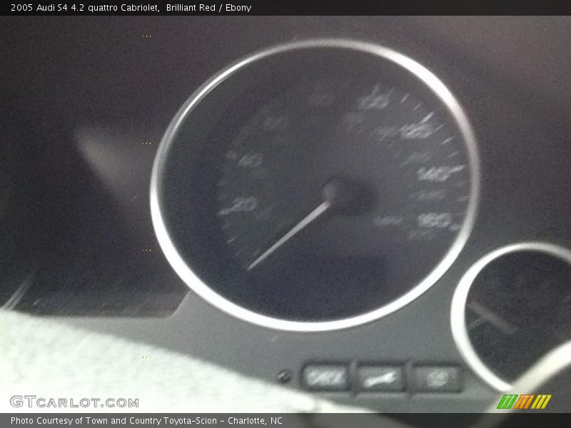 Brilliant Red / Ebony 2005 Audi S4 4.2 quattro Cabriolet