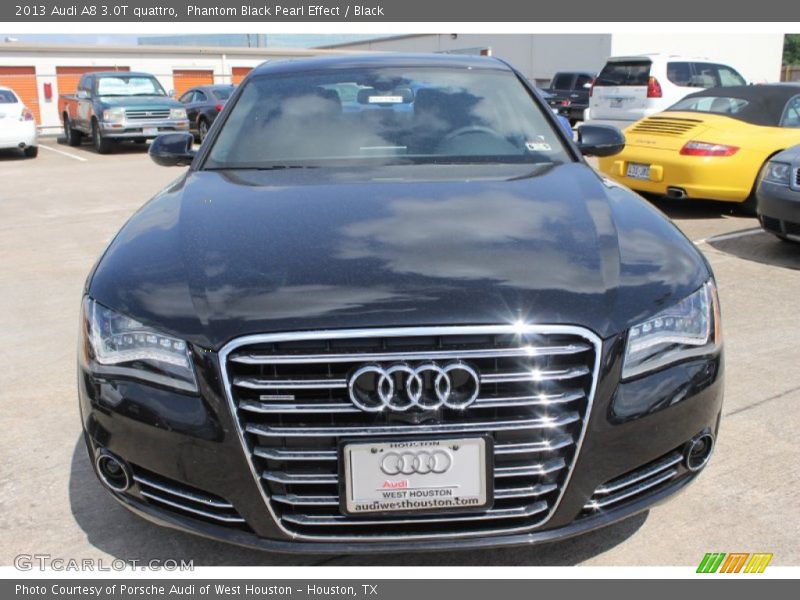 Phantom Black Pearl Effect / Black 2013 Audi A8 3.0T quattro