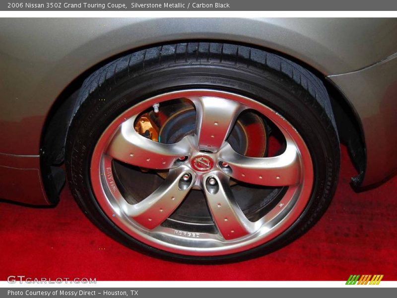Silverstone Metallic / Carbon Black 2006 Nissan 350Z Grand Touring Coupe