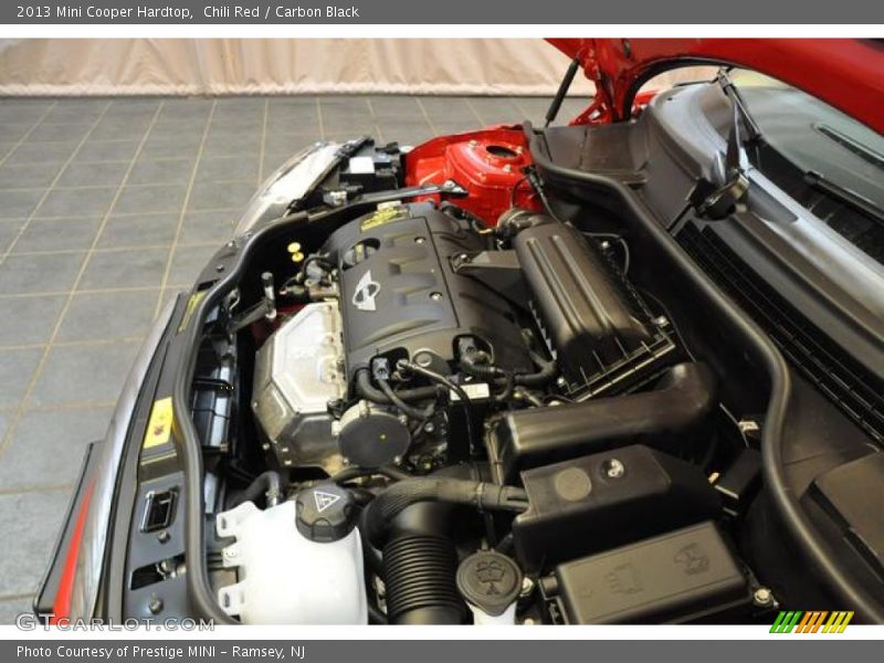 Chili Red / Carbon Black 2013 Mini Cooper Hardtop