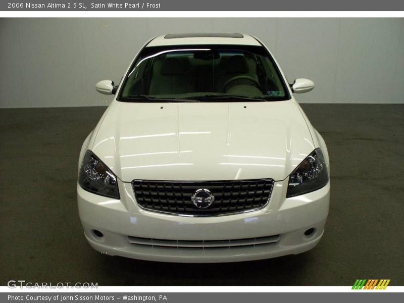 Satin White Pearl / Frost 2006 Nissan Altima 2.5 SL