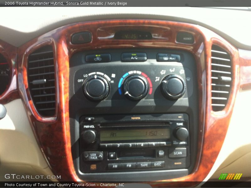 Sonora Gold Metallic / Ivory Beige 2006 Toyota Highlander Hybrid