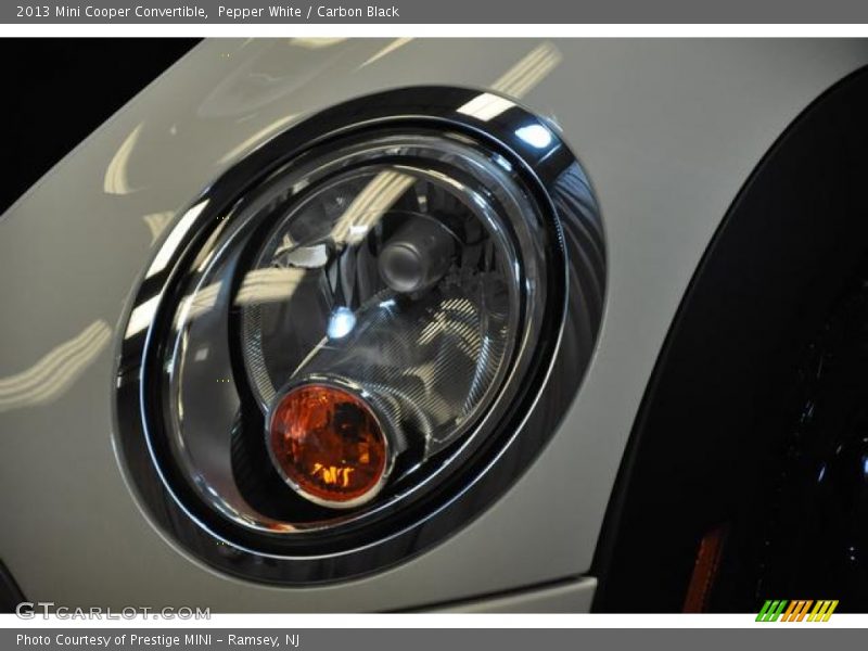 Pepper White / Carbon Black 2013 Mini Cooper Convertible