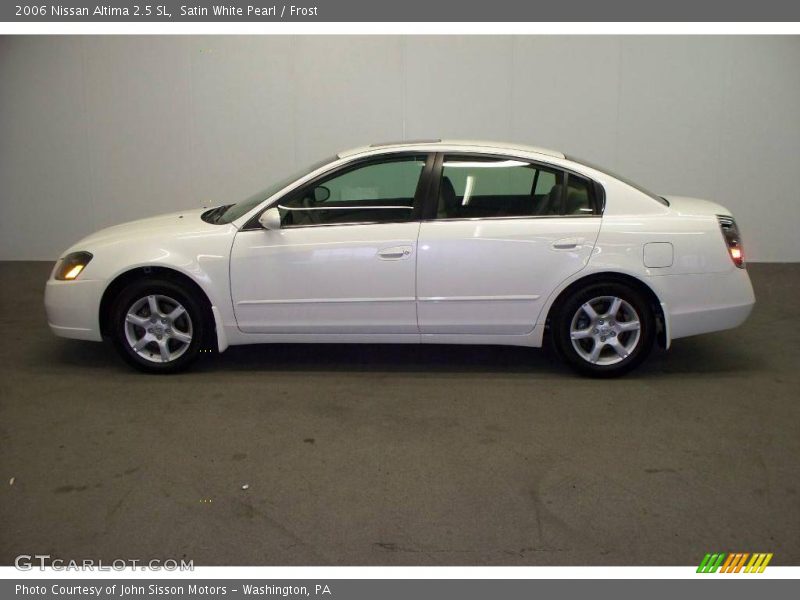 Satin White Pearl / Frost 2006 Nissan Altima 2.5 SL