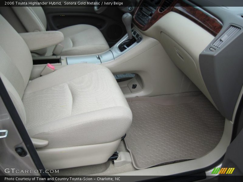 Sonora Gold Metallic / Ivory Beige 2006 Toyota Highlander Hybrid