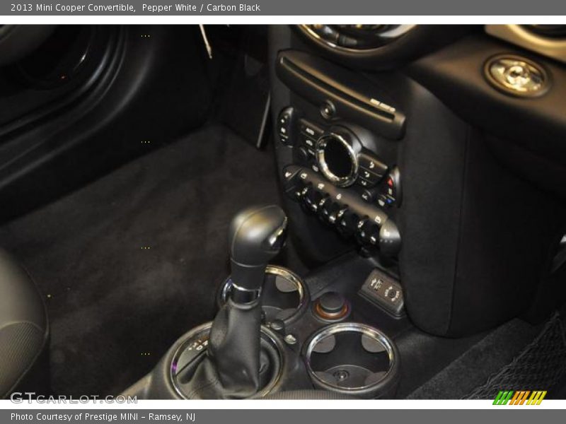 Pepper White / Carbon Black 2013 Mini Cooper Convertible