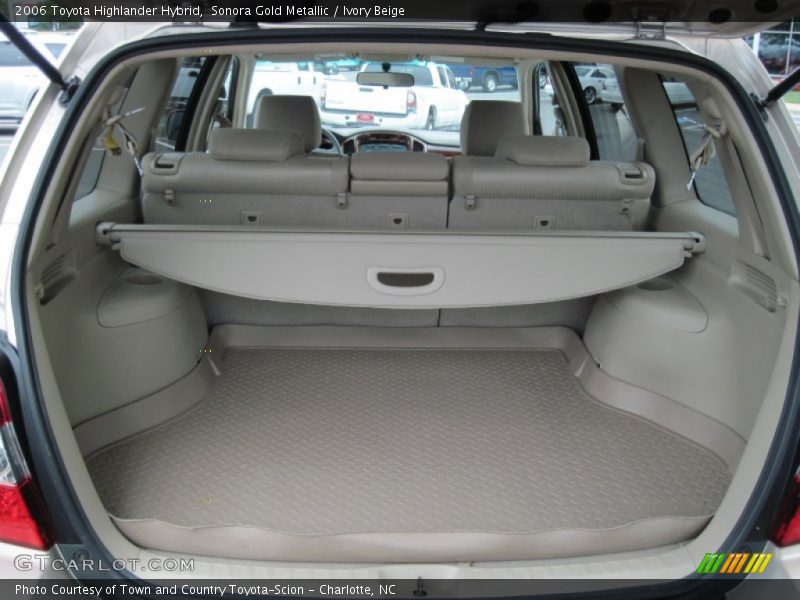 Sonora Gold Metallic / Ivory Beige 2006 Toyota Highlander Hybrid