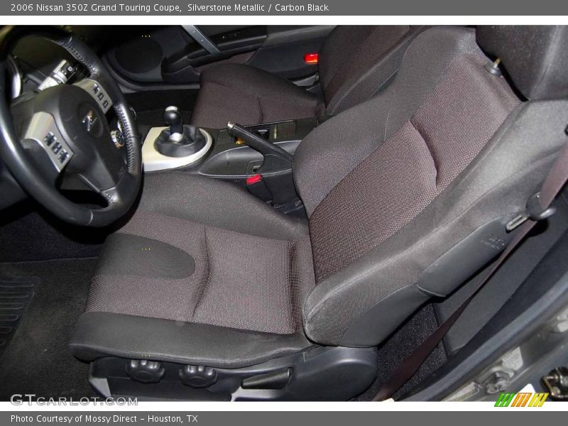Silverstone Metallic / Carbon Black 2006 Nissan 350Z Grand Touring Coupe
