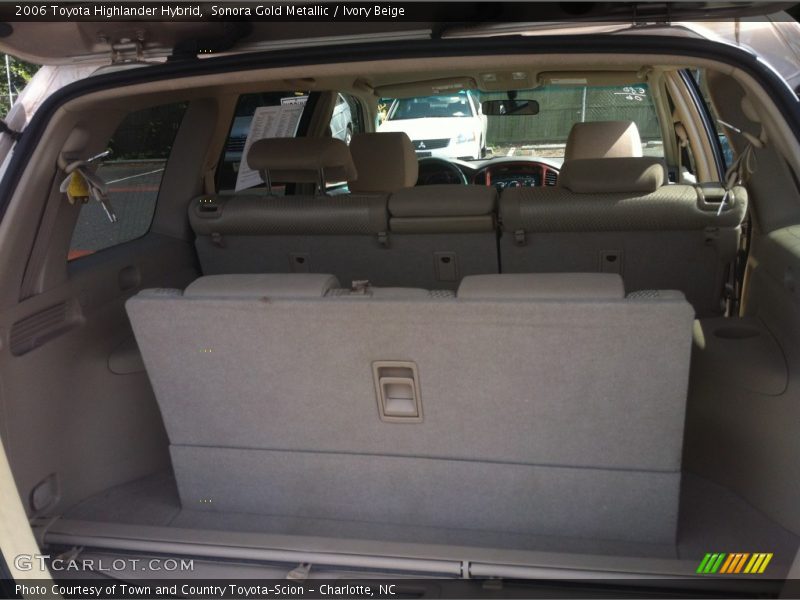 Sonora Gold Metallic / Ivory Beige 2006 Toyota Highlander Hybrid