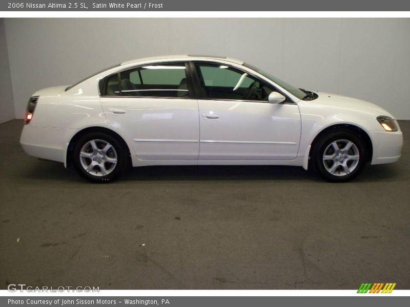 Satin White Pearl / Frost 2006 Nissan Altima 2.5 SL