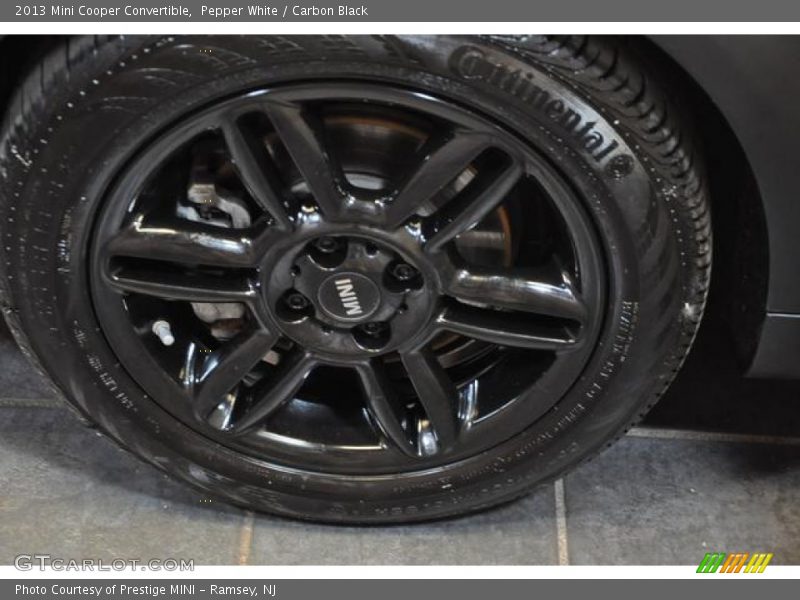 Pepper White / Carbon Black 2013 Mini Cooper Convertible