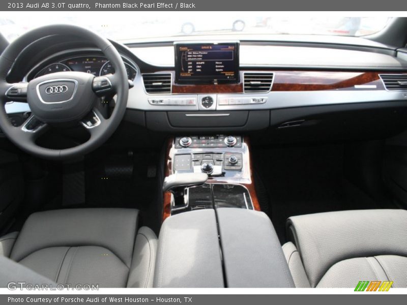 Phantom Black Pearl Effect / Black 2013 Audi A8 3.0T quattro