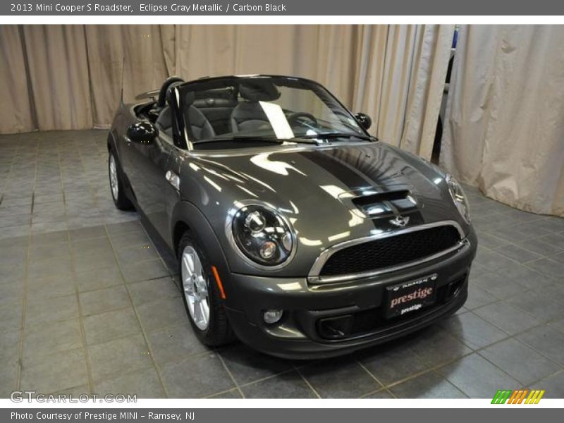 Eclipse Gray Metallic / Carbon Black 2013 Mini Cooper S Roadster