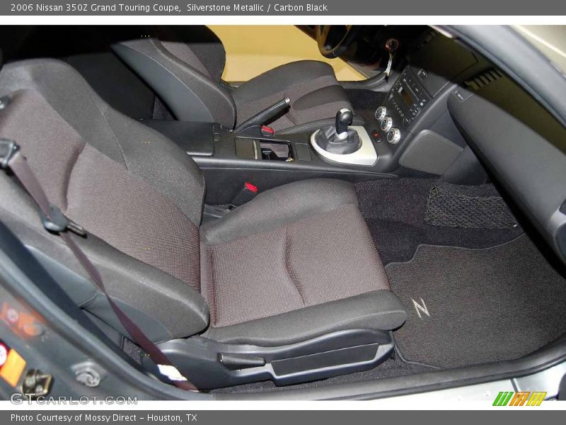 Silverstone Metallic / Carbon Black 2006 Nissan 350Z Grand Touring Coupe