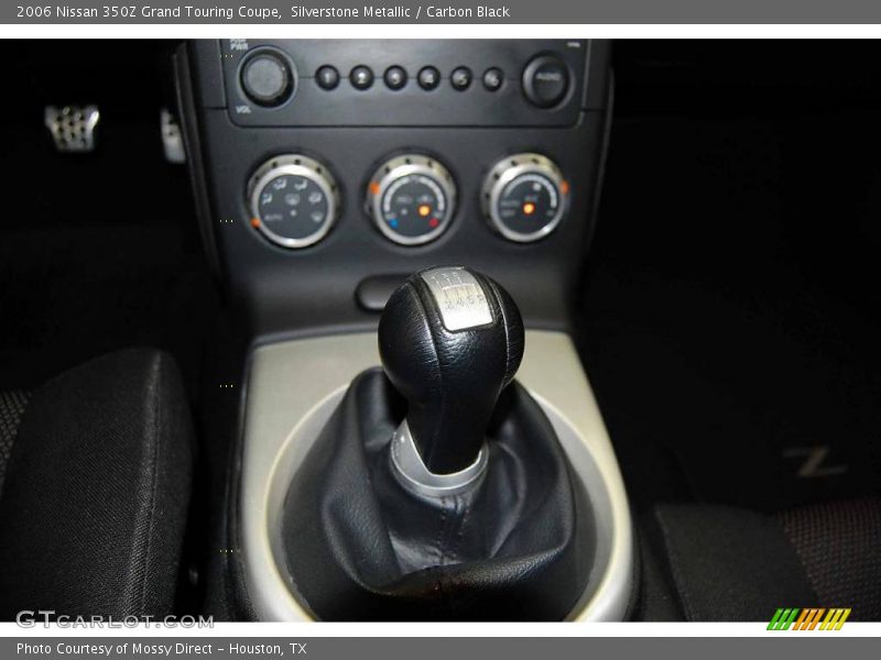 Silverstone Metallic / Carbon Black 2006 Nissan 350Z Grand Touring Coupe