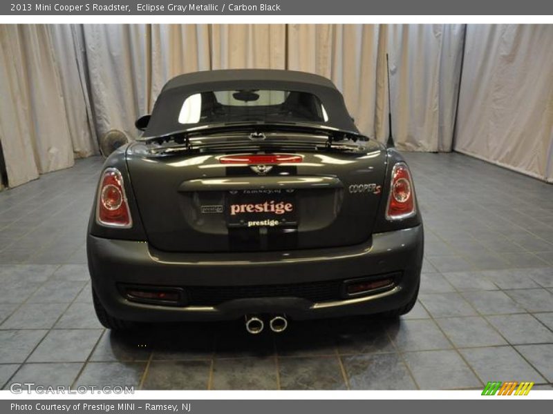 Eclipse Gray Metallic / Carbon Black 2013 Mini Cooper S Roadster