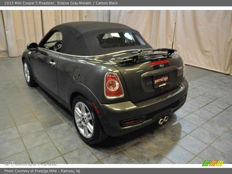Eclipse Gray Metallic / Carbon Black 2013 Mini Cooper S Roadster