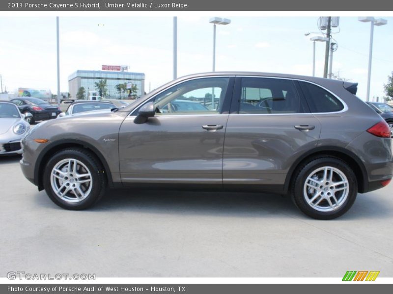 Umber Metallic / Luxor Beige 2013 Porsche Cayenne S Hybrid