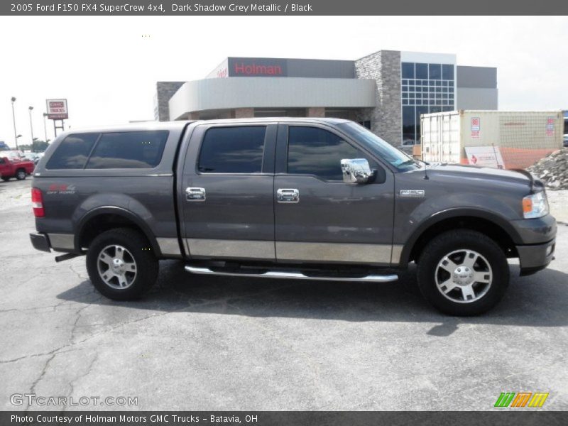 Dark Shadow Grey Metallic / Black 2005 Ford F150 FX4 SuperCrew 4x4