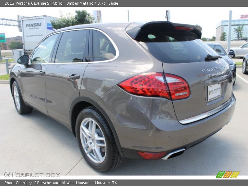 Umber Metallic / Luxor Beige 2013 Porsche Cayenne S Hybrid