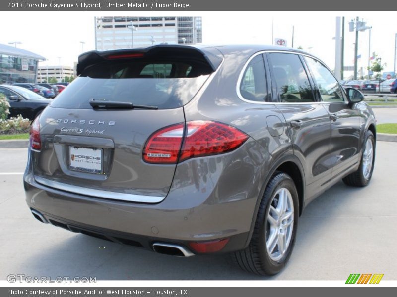 Umber Metallic / Luxor Beige 2013 Porsche Cayenne S Hybrid