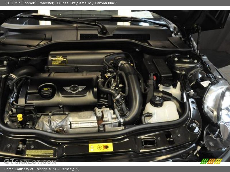 Eclipse Gray Metallic / Carbon Black 2013 Mini Cooper S Roadster