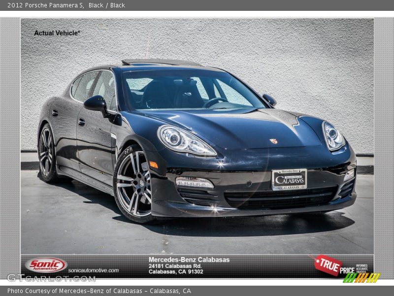 Black / Black 2012 Porsche Panamera S