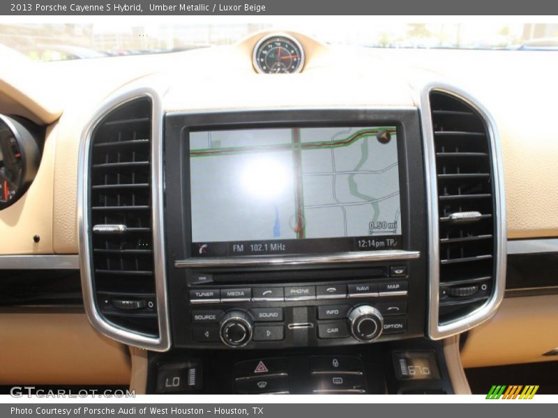 Umber Metallic / Luxor Beige 2013 Porsche Cayenne S Hybrid