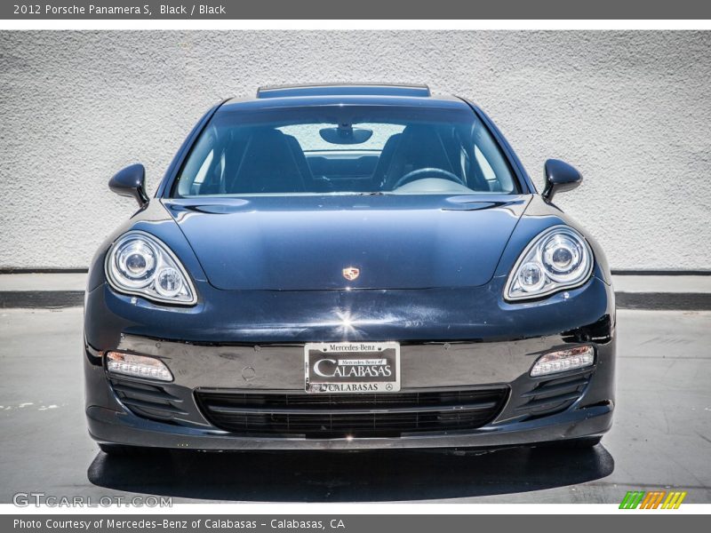 Black / Black 2012 Porsche Panamera S