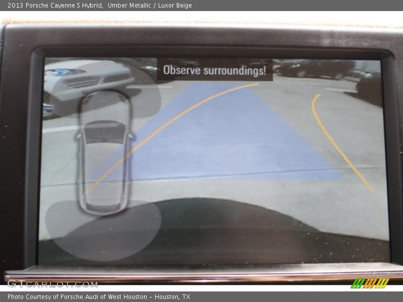 Umber Metallic / Luxor Beige 2013 Porsche Cayenne S Hybrid